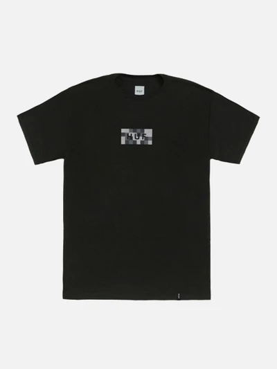COLOR BLOCK BAR LOGO TEE-BLK