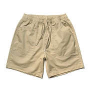 Cotton Half Pants Beige