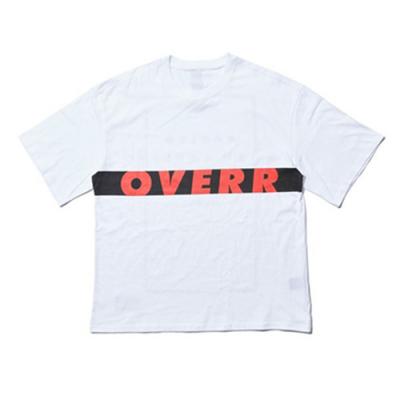 17SU WORD SQUARE WHITE TEE
