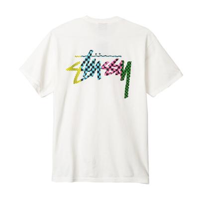 CHECKER STOCK PIG. DYE PKT TEE-NATURAL