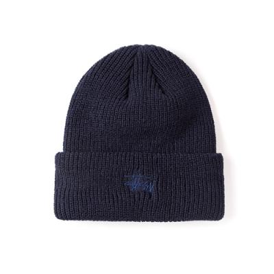 SMOOTH STOCK BEANIE-NAVY