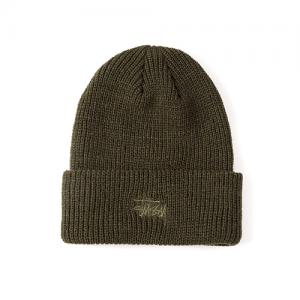 SMOOTH STOCK BEANIE-OLIVE