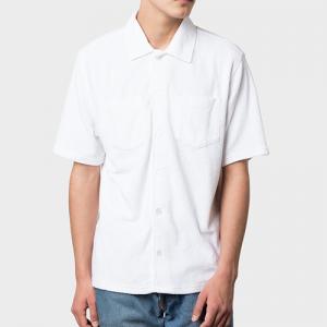 REVERSE TERRY SHIRT-WHT