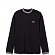 SPIRAL COLLAR CREW-BLK