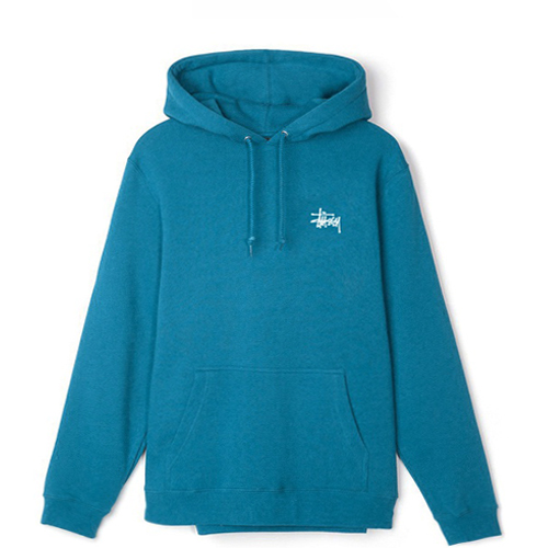 BASIC STUSSY HOOD-BLUE