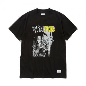 RECONSTRUCTED T-SHIRTS GS [BLACK](GSVT70)