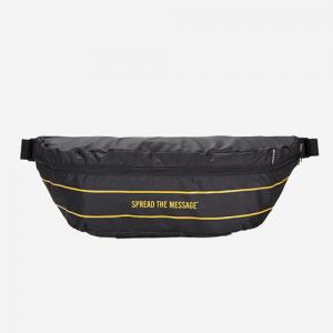 SLOGAN M.WAIST BAG - BLACK