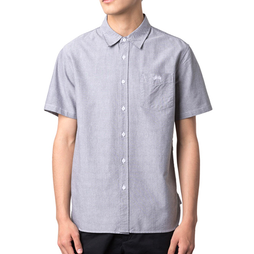 CLASSIC OXFORD S/SL SHIRT-BLK