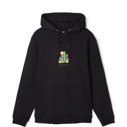 CACTUS APP. HOOD-BLK