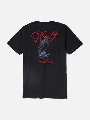 (163081545)LIVING IN DARKNESS TEE-BLK