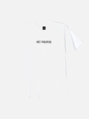 (163081517)OBEY NEW TIMES WORLDWIDE TEE-WHT