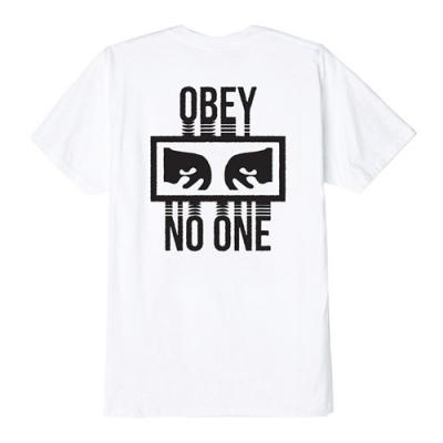(163081559)NO ONE TEE-WHT