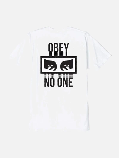 (163081559)NO ONE TEE-WHT
