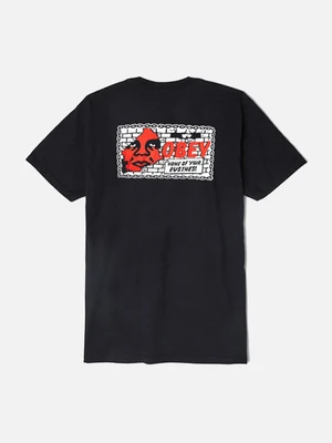 (163081560)NONE OF YOUR BUSINESS TEE-BLK