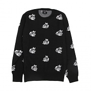 (151000037)SHEPARD ROSE SWEATER-BLK MULTI