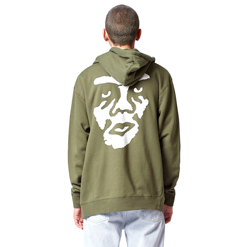 (111751247)THE CREEPER ZIP HOOD-ARMY