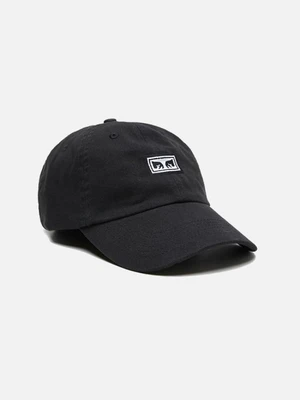 (100580100)BIG BOY 6 PANEL HAT-BLACK
