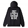 (111731559)NO ONE PULLOVER HOOD-BLACK