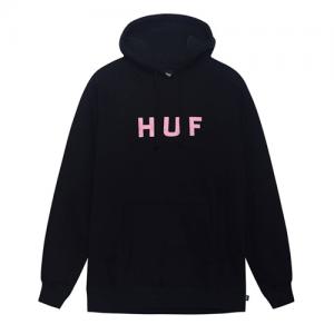 OG LOGO PULLOVER-BLK/PINK