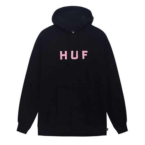 OG LOGO PULLOVER-BLK/PINK