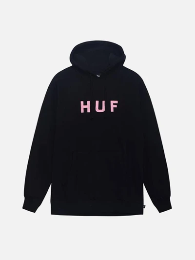 OG LOGO PULLOVER-BLK/PINK