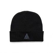 TRIPLE TRIANGLE BEANIE-BLK