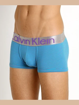 (U2716) STEEL MICRO LOW RISE TRUNK-428 SONGBIRD W/PURPLE HALO THIN STRIPE