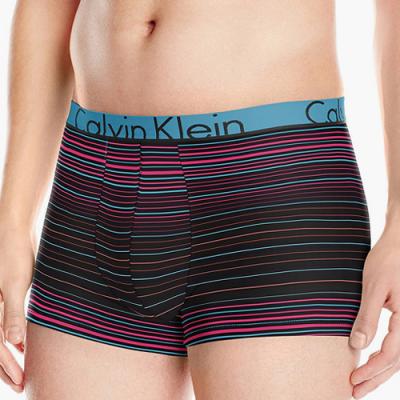 (NU8638) CK ID COTTON SOLIDS TRUNK-484 INCLINE STRIPE AMORA