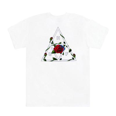 ROSES TRIPLE TRIANGLE TEE-WHT