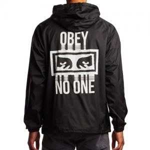 (126251559)NO ONE HOOD COACHES JKT-BLK