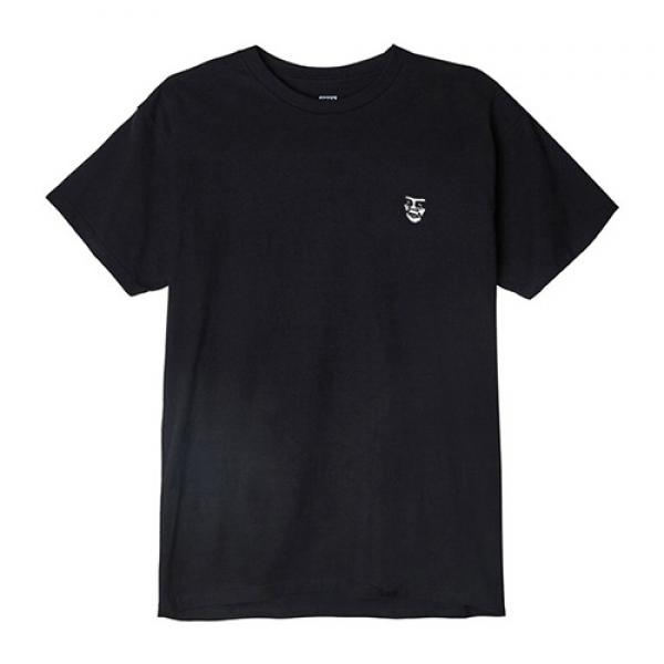 (131080214)CREEPER EMBROIDERED TEE-BLACK