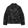 [ver.] Buffing Leather Rider Jacket