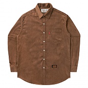 16W Corduroy Shirts - Brown