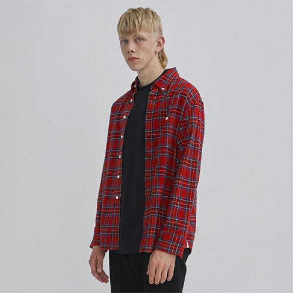 TARTAN CHECK SHIRTS GA [RED](GAVS04)