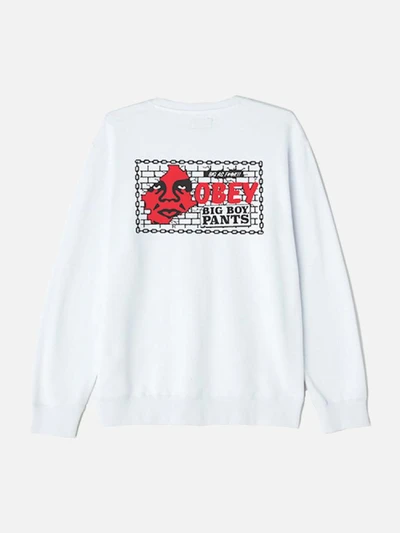 (111741595)BIG BOY PANTS BASIC CREW NECK-WHT