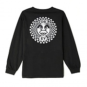 (164901566)DANCE PARTY LS TEE-BLK