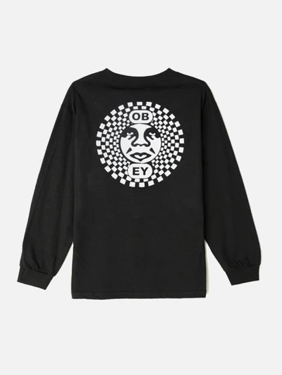 (164901566)DANCE PARTY LS TEE-BLK