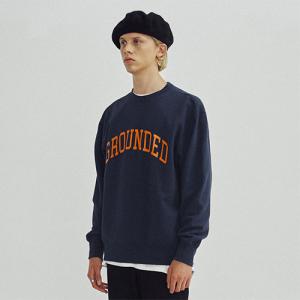 GROUNDED CREWNECK GA [NAVY]