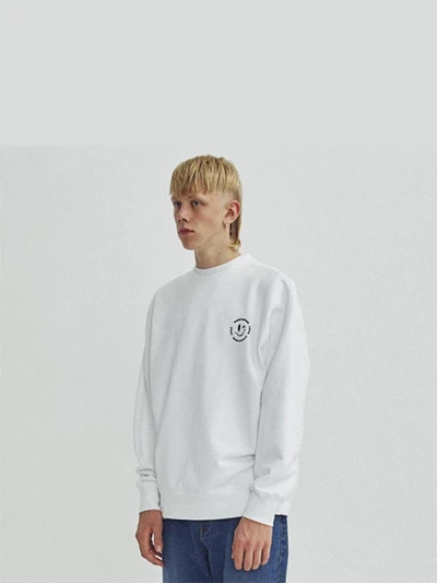 SMILE CREWNECK GA [WHITE]