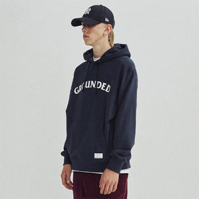 GROUNDED HOODIE GA [NAVY]