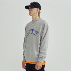 GROUNDED CREWNECK GA [MELANGE GREY]