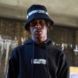 [17FW] Basic Logo Tape Bucket Hat - Black