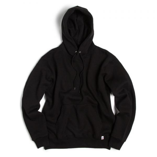 NU BLEND SWEAT PULLOVER HOODIE-BLK