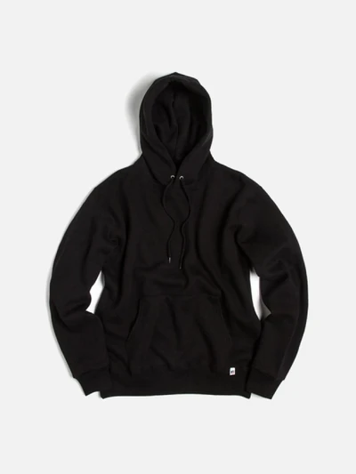 NU BLEND SWEAT PULLOVER HOODIE-BLK