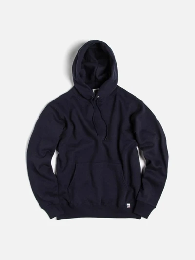 NU BLEND SWEAT PULLOVER HOODIE-NAVY