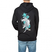 WAVE DRAGON HOOD-BLK