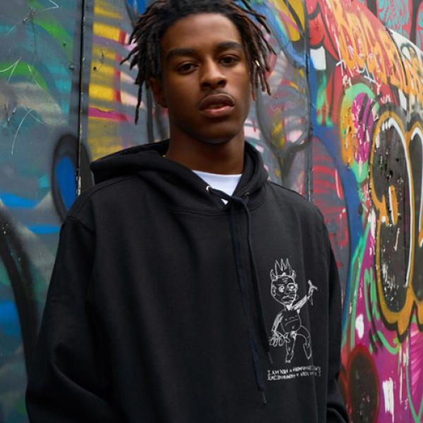 STILL LOVE YOU HOODIE-BLACK