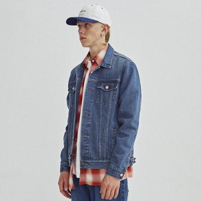 LIGHT WASHED DENIM JACKET GA [BLUE]