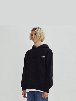 ORIGINAL LOGO HOODIE GA [BLACK]