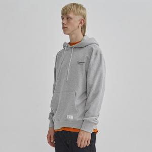 ORIGINAL LOGO HOODIE GA [GREY]